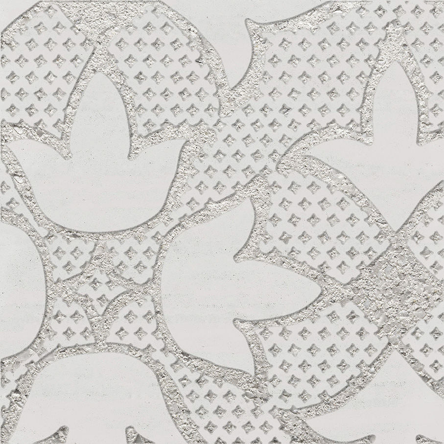 Atom cross white