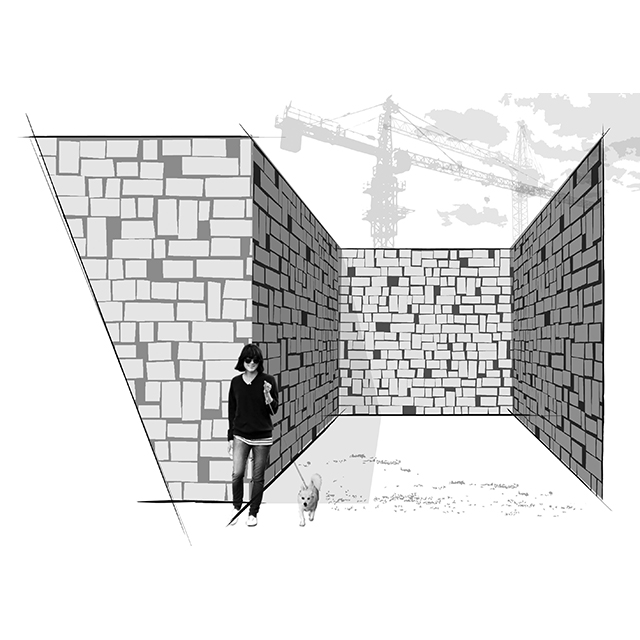 Atom cross visualization