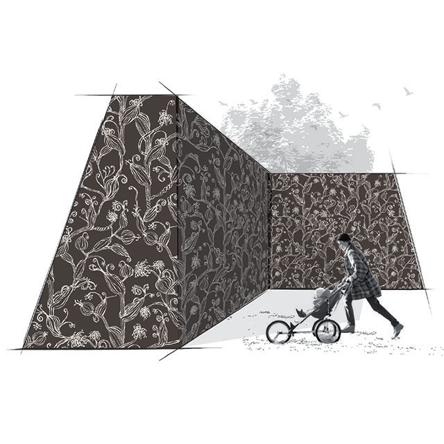 Atom cross visualization