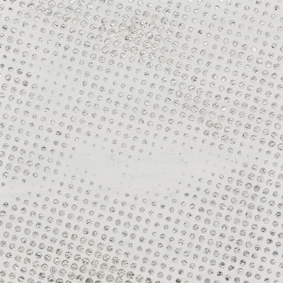Atom cross white