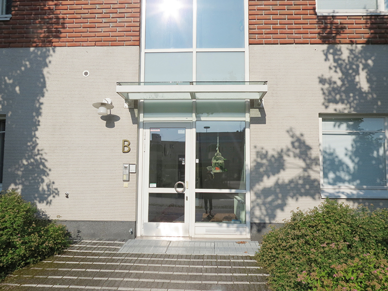 Graphic Concrete Folkhälsa Senior Residential Building