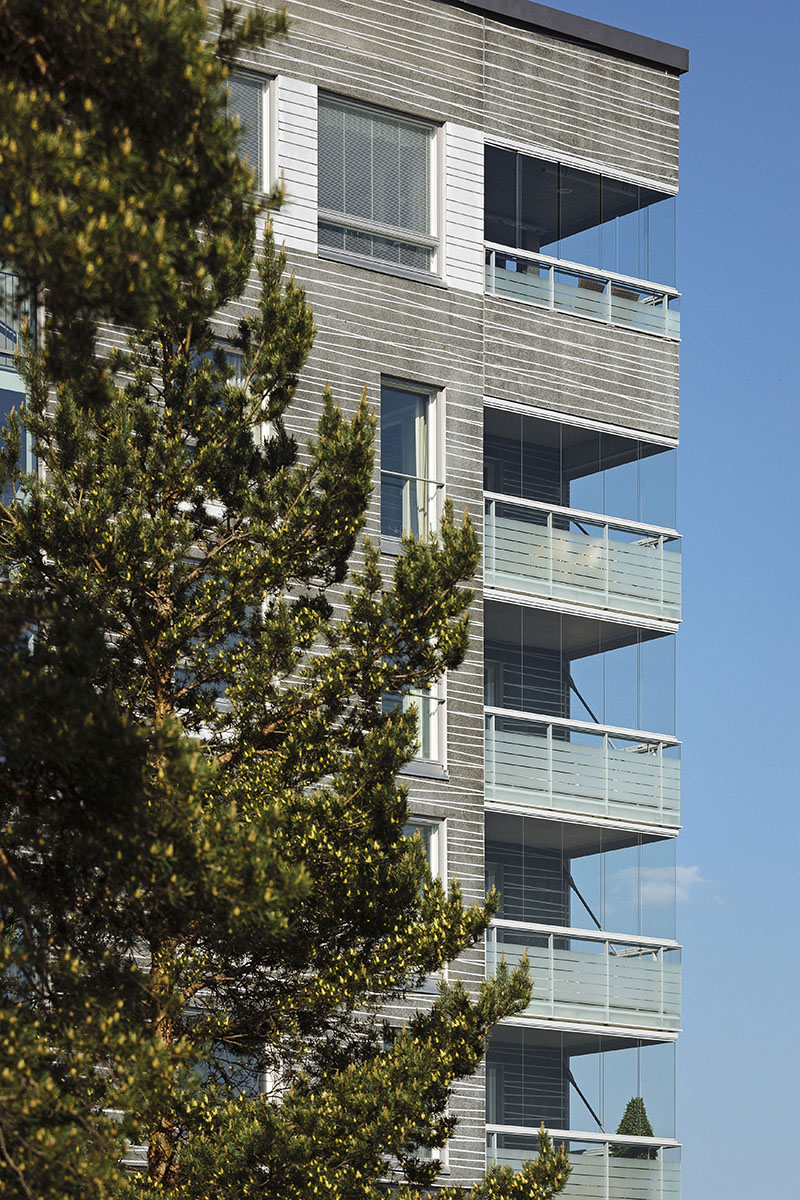 Graphic Concrete Hyvinkää Sheviot Residential Building