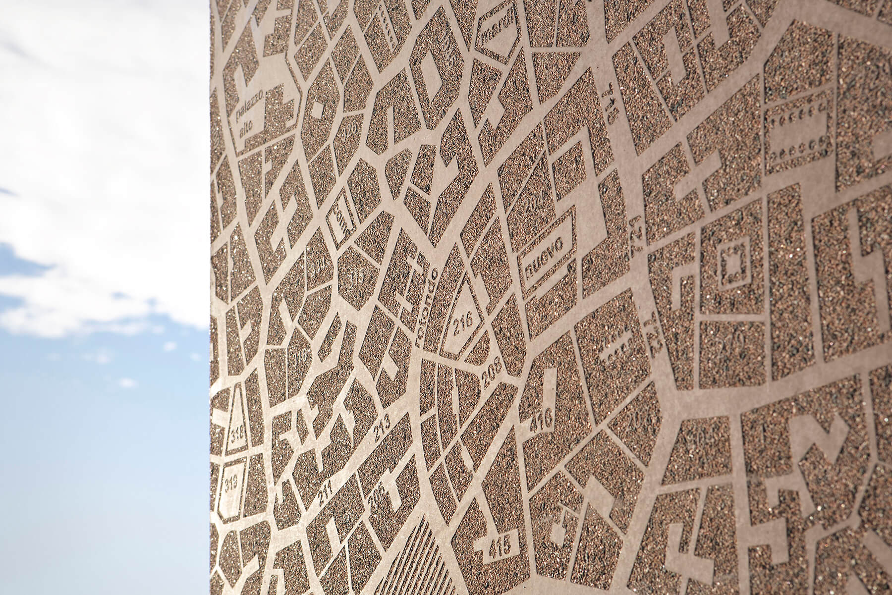 Graphic Concrete Skanska Headquarters