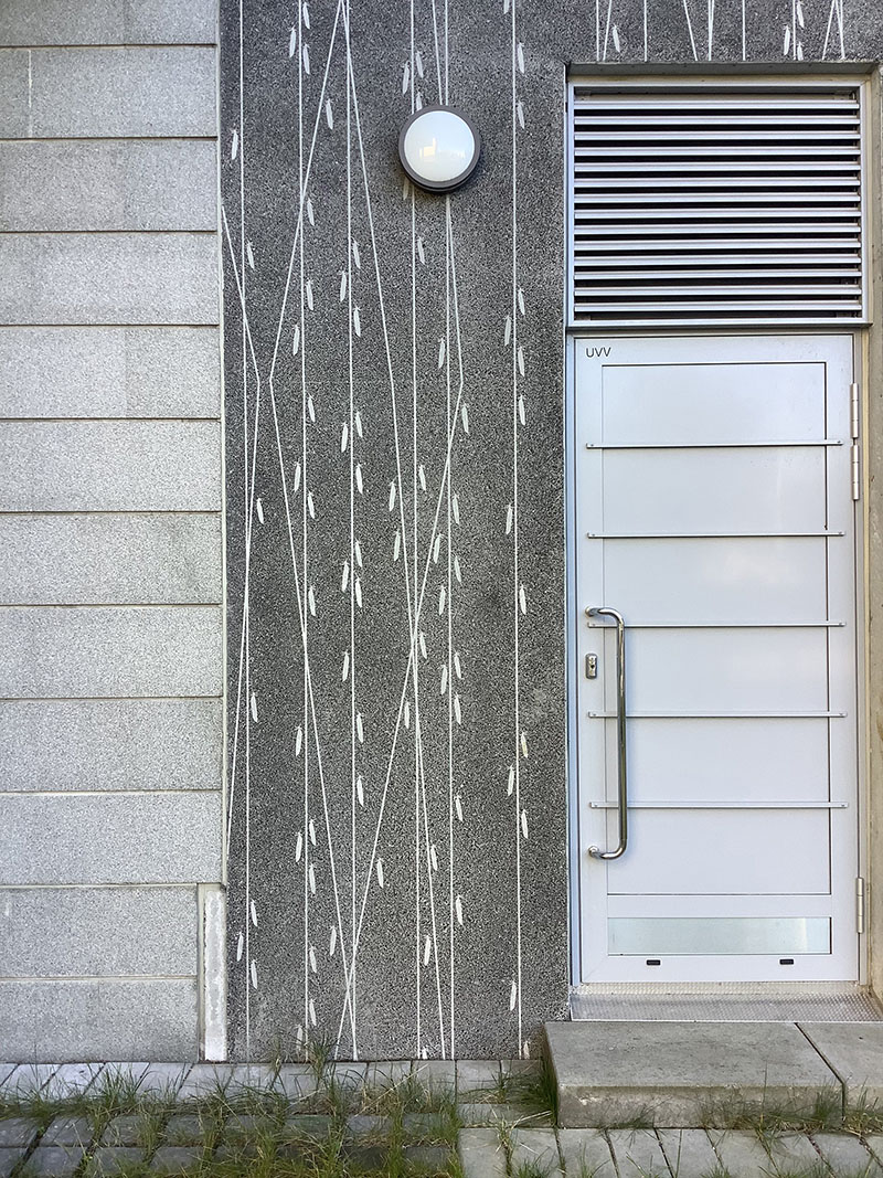 Graphic Concrete Vantaa Herne Residential Building
