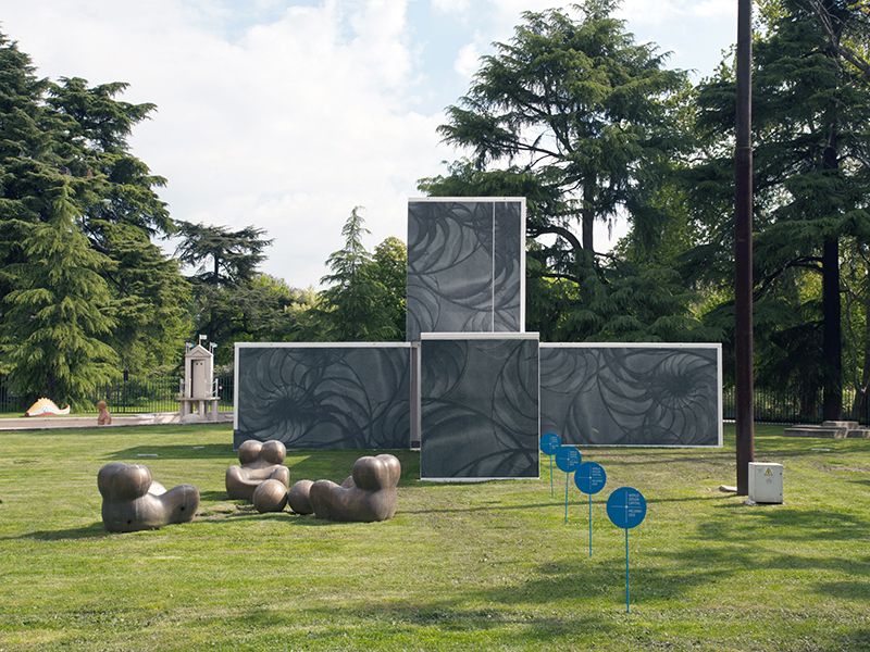 Graphic Concrete Pavillion Triennale di Milano