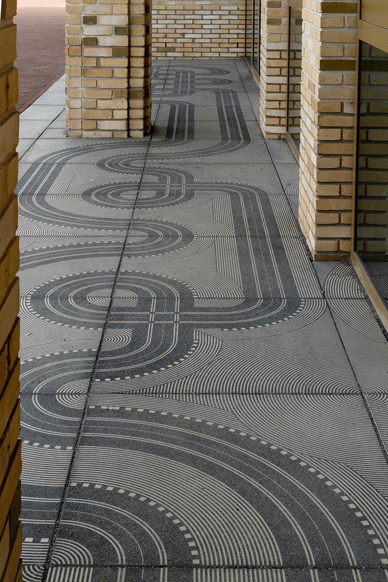 Graphic Concrete Ymere Eenhoorn Circuit Amsterdam