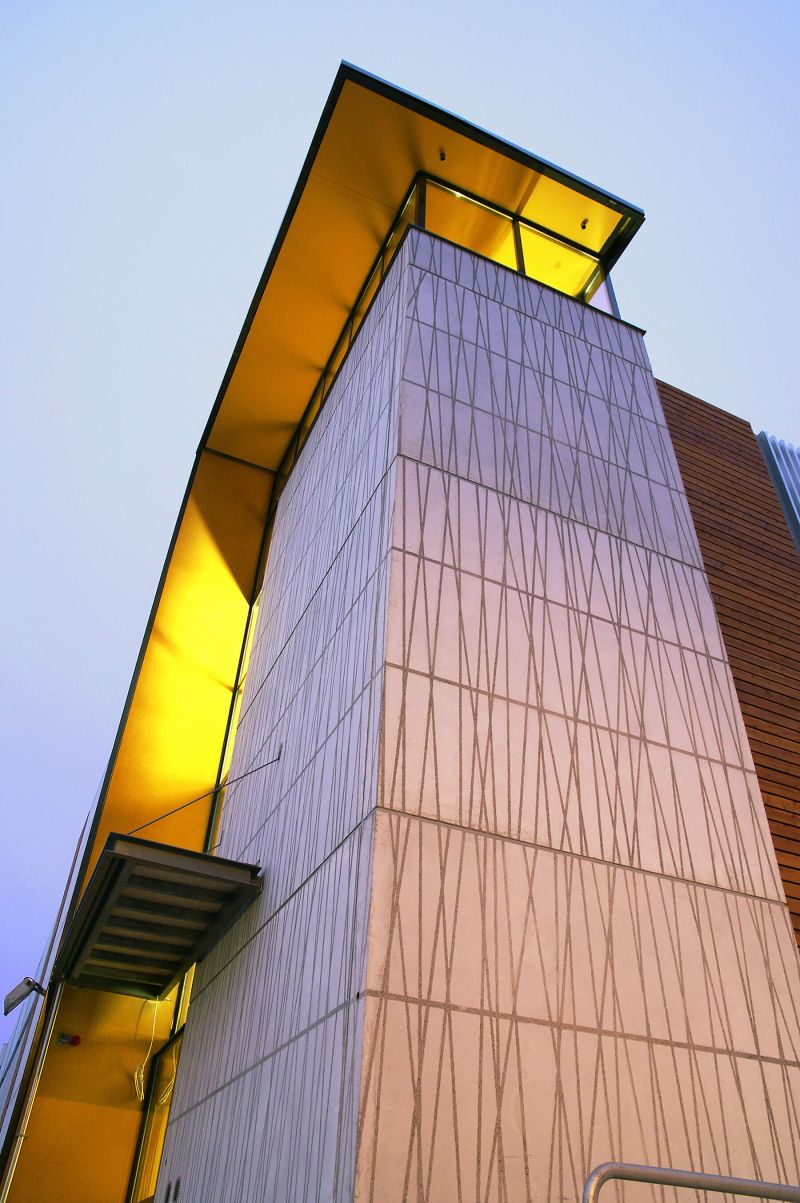 Graphic Concrete Espoo Parking House Säterinportti