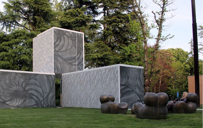 Graphic Concrete Pavillion Triennale di Milano