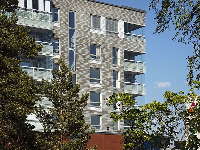 Graphic Concrete Hyvinkää Sheviot Residential Building