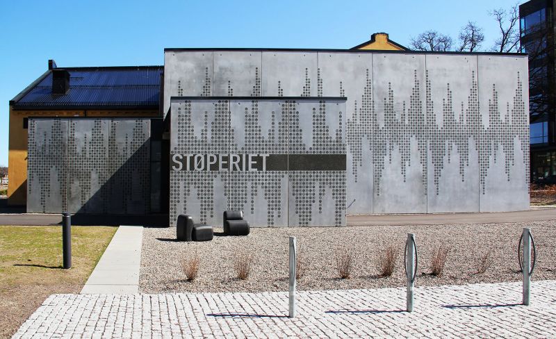 Graphic Concrete Støperiet Kulture Culture Center