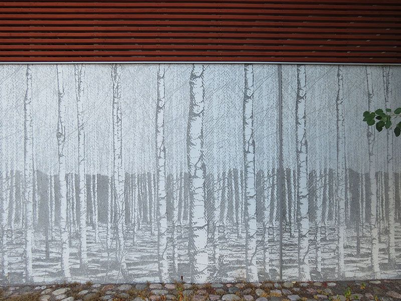 Graphic Concrete Vantaa Louhi Wall