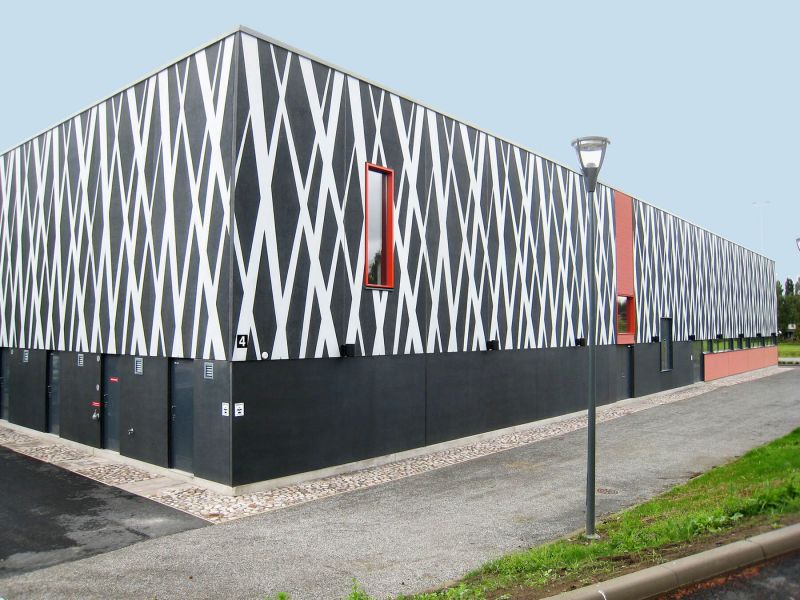 Graphic Concrete Kangasala High School