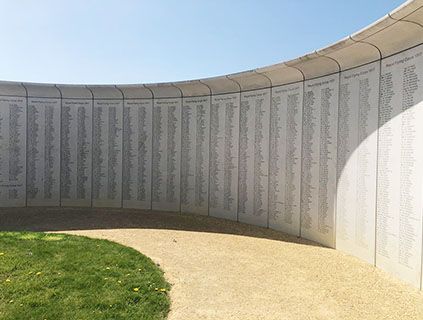 Army Flying Museum, Memorial Wall