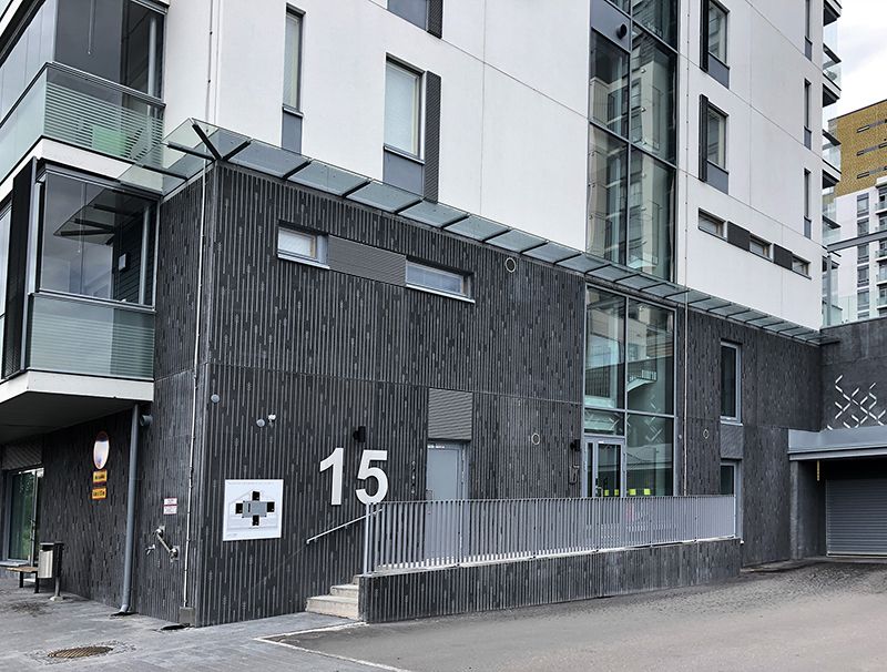 Graphic Concrete Espoo Runoratsunkatu 15 Residential Building